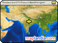 Restaurant GTV Resort, Bandhavgarh satellite map