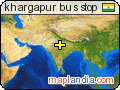 khargapur bus stop satellite map