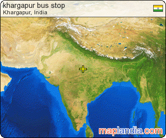khargapur bus stop satellite map