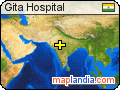 Gita Hospital satellite map