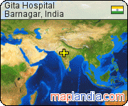 Gita Hospital satellite map