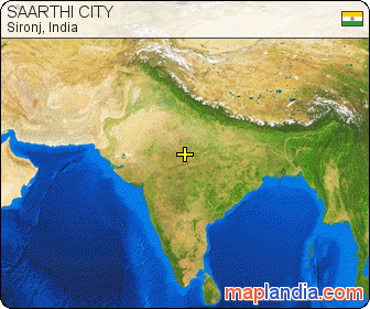 SAARTHI CITY satellite map