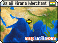 Balaji Kirana Merchant satellite map
