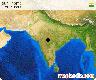 sunil home satellite map