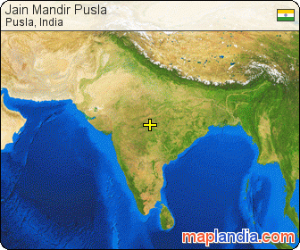 Jain Mandir Pusla satellite map