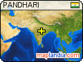 PANDHARI satellite map