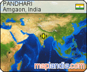 PANDHARI satellite map