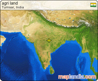 agri land satellite map