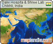 Dalvi Hospita & Shree Lab satellite map