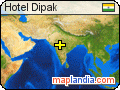 Hotel Dipak satellite map