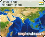 Hotel Dipak satellite map