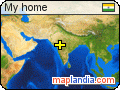 My home satellite map