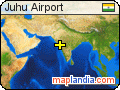 Juhu Airport satellite map