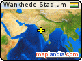 Wankhede Stadium satellite map