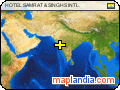 HOTEL SAMRAT & SINGHS INTL. satellite map