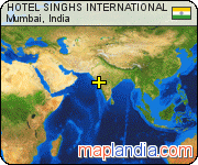 HOTEL SINGHS INTERNATIONAL satellite map