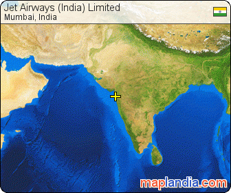 Jet Airways (India) Limited satellite map