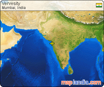 Vervesity satellite map