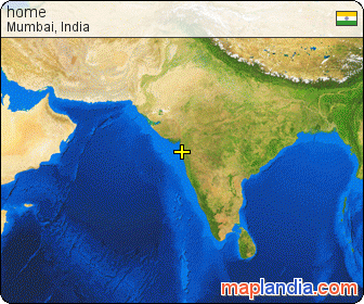 home satellite map