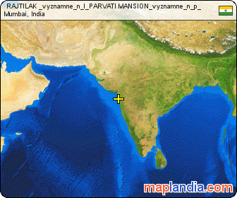  RAJTILAK {PARVATI MANSION} satellite map