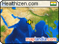 Healthizen.com satellite map