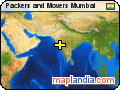 Packers and Movers Mumbai satellite map