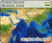 Grand Decors satellite map
