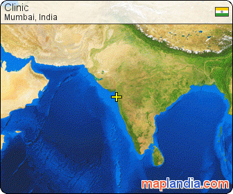 Clinic's map homepage