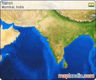 Naren's map homepage