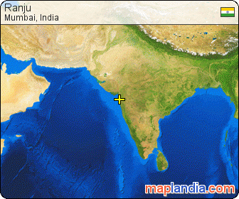 Ranju's map homepage
