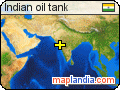 Indian oil tank satellite map