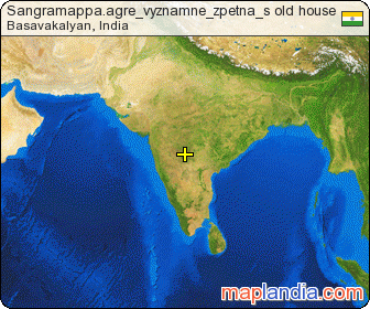 Sangramappa.agre`s old house satellite map