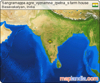 Sangramappa.agre`s farm house satellite map