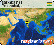 saibabasteel satellite map