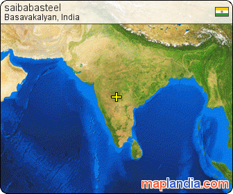 saibabasteel satellite map