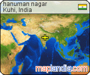 hanuman nagar satellite map