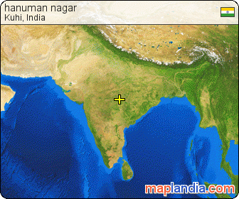 hanuman nagar satellite map