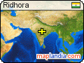 Ridhora satellite map