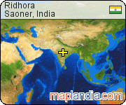 Ridhora satellite map