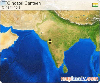 TTC hostel Canteen satellite map