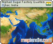 Niphad Sugar Factory Quarters satellite map