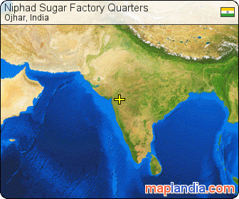 Niphad Sugar Factory Quarters satellite map