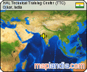 HAL Technical Training Center (TTC) satellite map