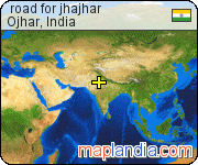  road for jhajhar satellite map