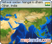 Netwal sadan Nangal ki dhani satellite map