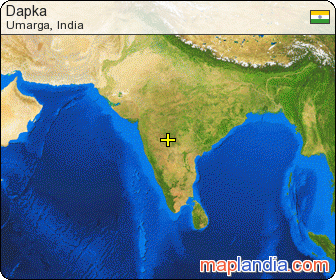 Dapka satellite map