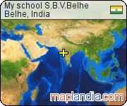 My school S.B.V.Belhe satellite map