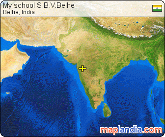 My school S.B.V.Belhe satellite map