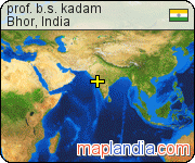 prof. b.s. kadam satellite map
