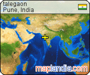 talegaon satellite map